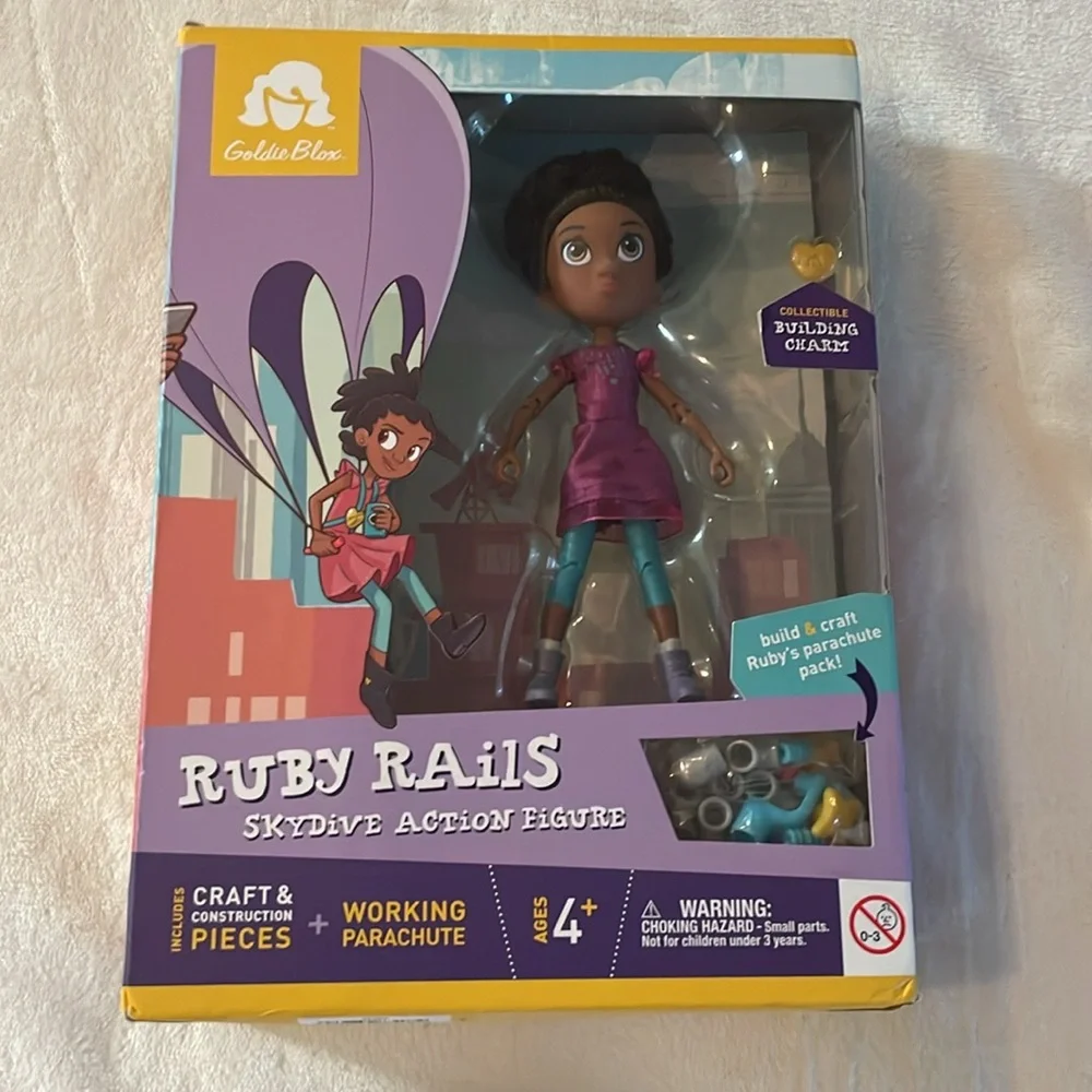 New Ruby Rails Action Figure. - Picture 7 of 7